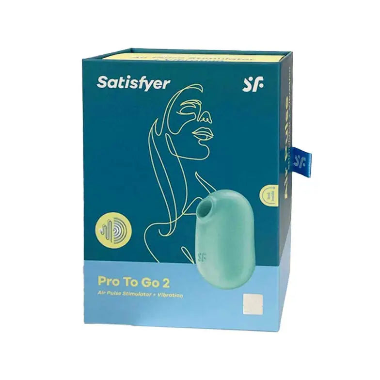 Satisfyer Pro to Go 2 - Mint - Save 10% - to - Fast Shipping - Vibrator United Kingdom Stoke-on-trent