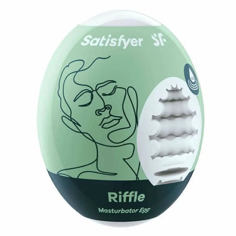 Satisfyer Riffle Masturbator Egg - Save 30% - Fast Shipping - Sale United Kingdom Stoke-on-trent