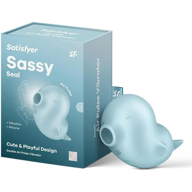 Satisfyer Sassy Seal Air Pulse & Vibration Clitoral Sex Toy - Save 35% - – - Vibrator United Kingdom Stoke-on-trent