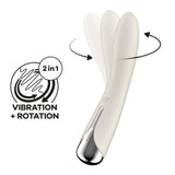 Satisfyer Spinning Vibe 1 - Beige - Save 10% - Fast Shipping - Vibrator United Kingdom Stoke-on-trent