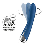 Satisfyer Spinning Vibe 1 - Blue - Save 10% - Fast Shipping - Vibrator United Kingdom Stoke-on-trent