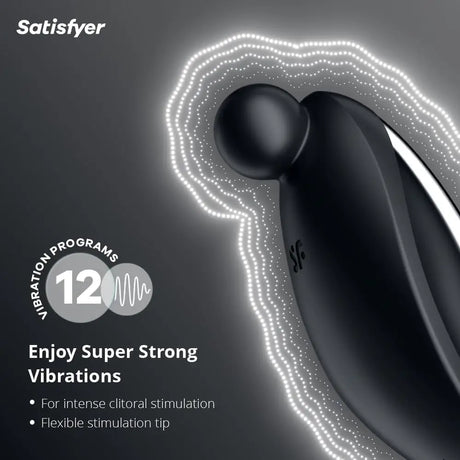 Satisfyer Spot on 2 - Black - Save 20% - on - Fast Shipping - Vibrator United Kingdom Stoke-on-trent