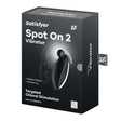 Satisfyer Spot on 2 - Black - Save 20% - on - Fast Shipping - Vibrator United Kingdom Stoke-on-trent