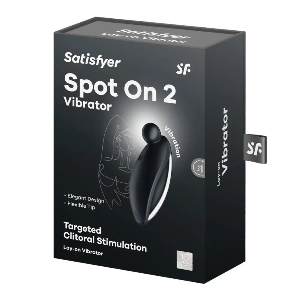 Satisfyer Spot on 2 - Black - Save 20% - on - Fast Shipping - Vibrator United Kingdom Stoke-on-trent