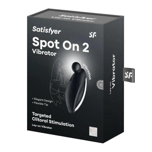 Satisfyer Spot on 2 - Black - Save 20% - on - Fast Shipping - Vibrator United Kingdom Stoke-on-trent
