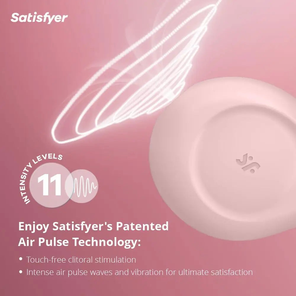 Satisfyer Sugar Rush - Rose - Save 20% - Fast Shipping - Vibrator United Kingdom Stoke-on-trent