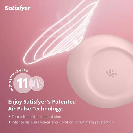Satisfyer Sugar Rush - Rose - Save 20% - Fast Shipping - Vibrator United Kingdom Stoke-on-trent