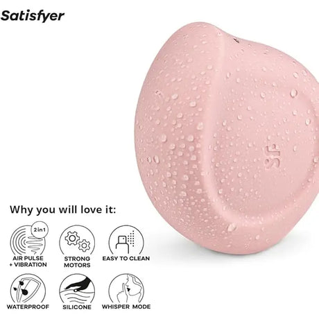Satisfyer Sugar Rush Rose – Dual Air Pulse & Vibration Clitoral Sex Toy - Save 40% - Vibrator United Kingdom Stoke-on-trent