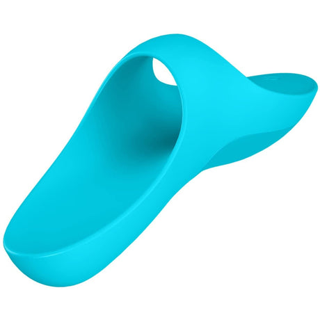 Satisfyer Teaser Finger Vibrator - Light Blue - Sex Toys