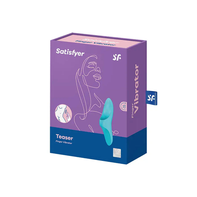 Satisfyer Teaser - Light Blue - Save 10% - Fast Shipping - Vibrator United Kingdom Stoke-on-trent