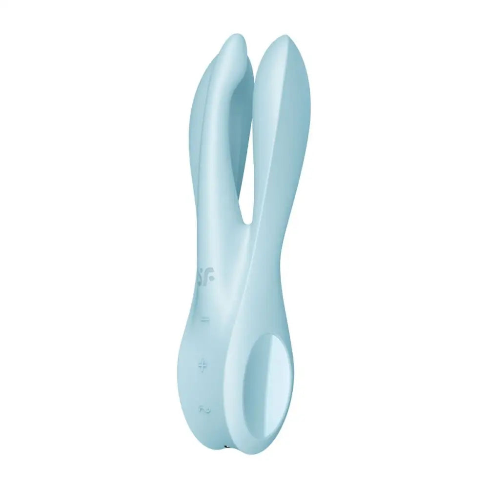 Satisfyer Threesome 1 Vibrator Light Blue - Sex Toys - Save 25% - Fast Shipping - United Kingdom Stoke-on-trent