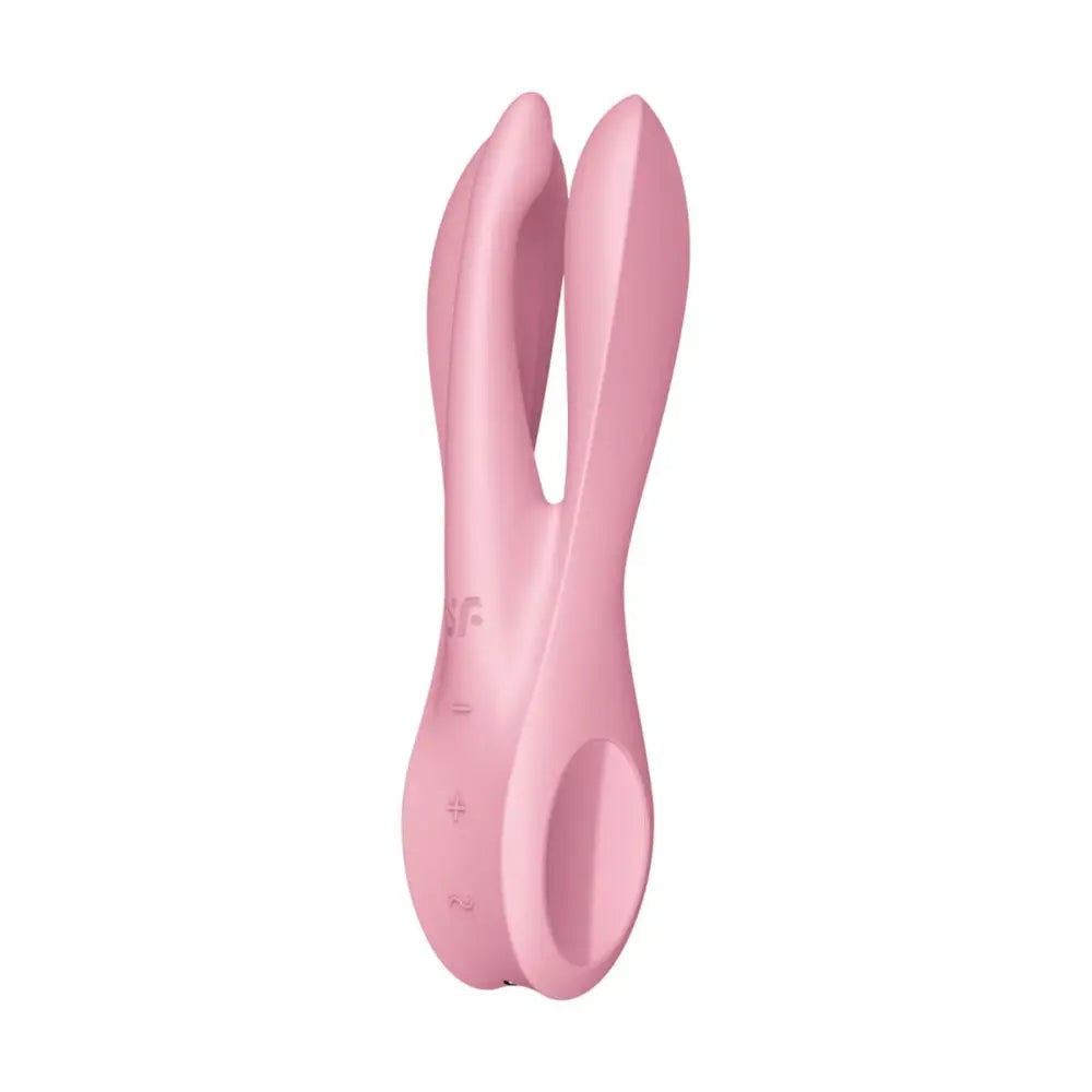 Satisfyer Threesome 1 Vibrator Pink - Sex Toys - Save 25% - Fast Shipping - United Kingdom Stoke-on-trent