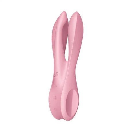 Satisfyer Threesome 1 Vibrator Pink - Sex Toys - Save 25% - Fast Shipping - United Kingdom Stoke-on-trent