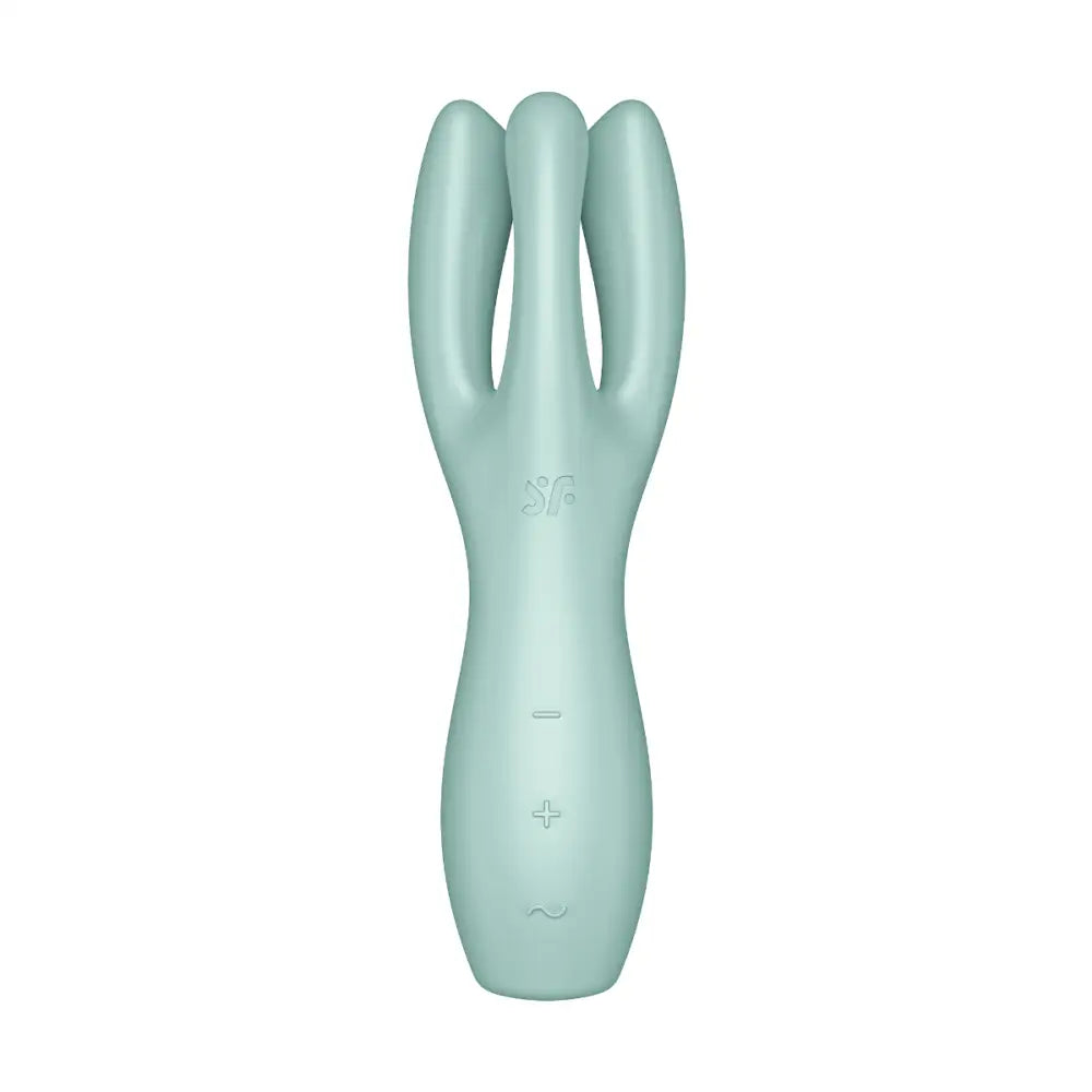 Satisfyer Threesome 3 - Mint - Save 5% - Fast Shipping - Vibrator United Kingdom Stoke-on-trent