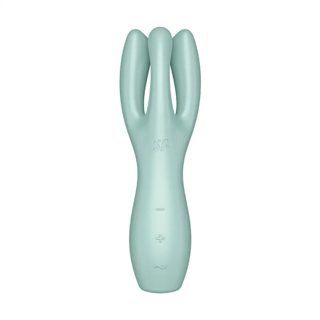 Satisfyer Threesome 3 - Mint - Save 5% - Fast Shipping - Vibrator United Kingdom Stoke-on-trent