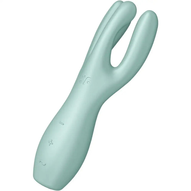 Satisfyer Threesome 3 Mint – Triple-motor Lay-on Clitoral Sex Toy - Toys - Save 30% - Vibrator United Kingdom Stoke-on-trent
