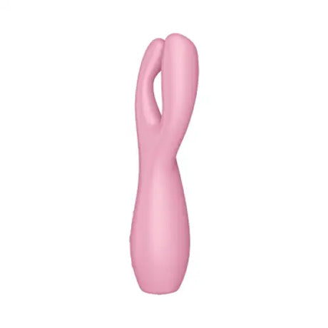 Satisfyer Threesome 3 - Pink - Save 5% - Pink - Fast Shipping - Vibrator United Kingdom Stoke-on-trent