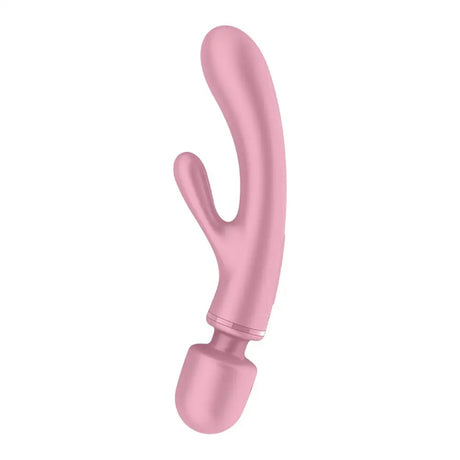 Satisfyer Triple Lover - Pink - Save 5% - Fast Shipping - Vibrator United Kingdom Stoke-on-trent