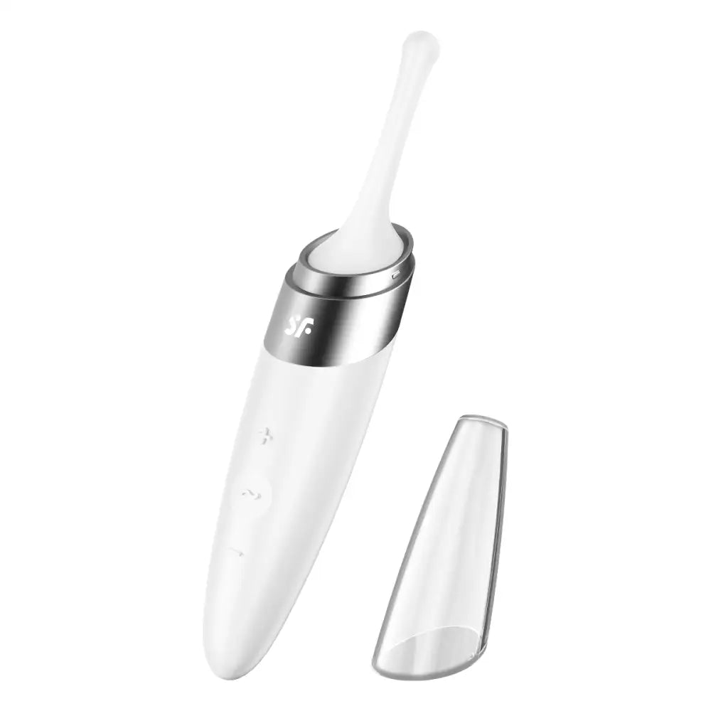 Satisfyer Twirling Delight White - Save 20% - Fast Shipping - Vibrator United Kingdom Stoke-on-trent