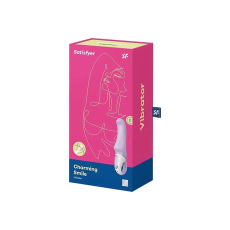 Satisfyer Vibes Charming Smile Vibrator Lilac - Sex Toys - Save 25% - Fast Shipping - United Kingdom Stoke-on-trent