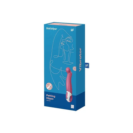 Satisfyer Vibes Petting Hippo Vibrator Fuschia - Sex Toys - Save 30% - Fast Shipping - United Kingdom Stoke-on-trent