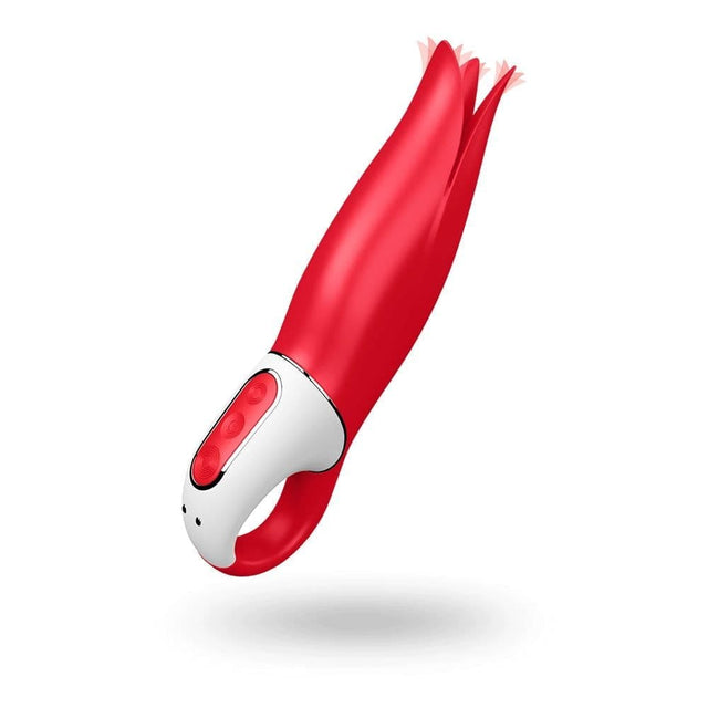 Satisfyer Vibes Power Flower Vibrator Red - Sex Toys - Save 20%