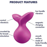 Satisfyer Viva La Vulva 3 - Violet - Save 15% - Fast Shipping - Vibrator United Kingdom Stoke-on-trent