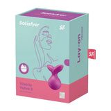 Satisfyer Viva La Vulva 3 - Violet - Save 15% - Fast Shipping - Vibrator United Kingdom Stoke-on-trent