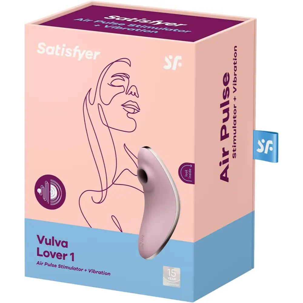 Satisfyer Vulva Lover 1 - Violet - Save 20% - Fast Shipping - Vibrator United Kingdom Stoke-on-trent