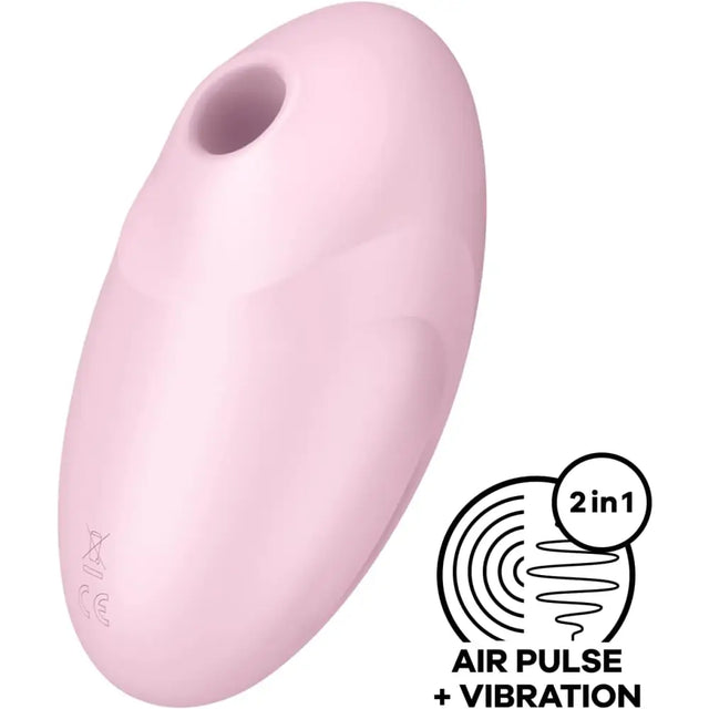 Satisfyer Vulva Lover 3 Pink – Dual Air Pulse & Vibration Clitoral Sex Toy - Toys - Save 40% - Vibrator United Kingdom Stoke-on-trent