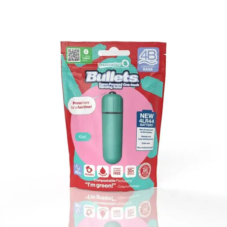 Screaming o 4b Bullet - Kiwi - Save 10% - o 4b - Fast Shipping - Vibrator United Kingdom Stoke-on-trent