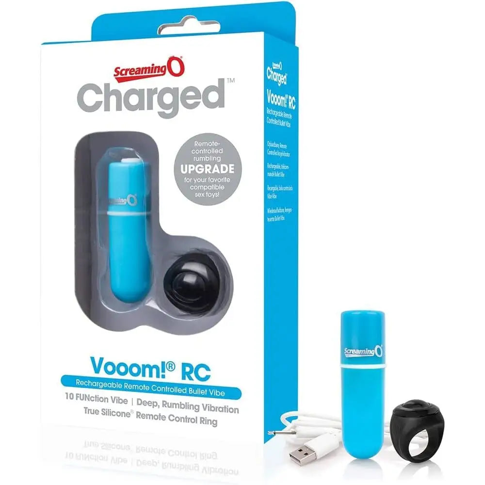 Screaming o Charged Vooom Remote Control Bullet Blue - Save 30% - o - Fast Shipping - Sale United Kingdom Stoke-on-trent