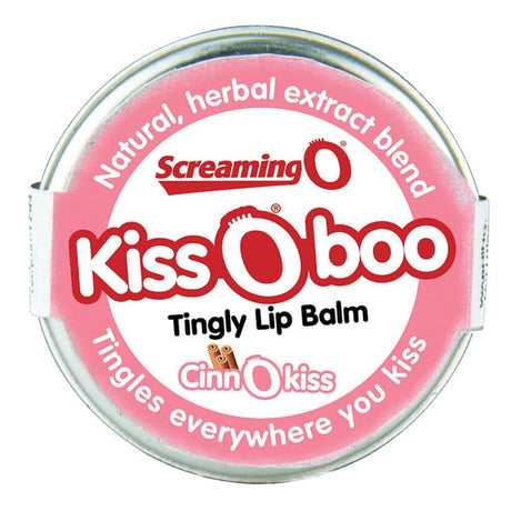 Screaming o Kissoboo Tingly Lip Balm Cinnamon - Save 30% - Sale