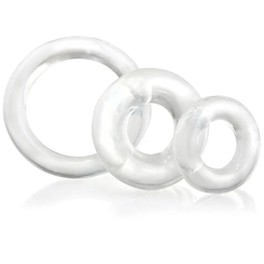 Screaming o Ringo X3 Clear Cock Rings - Save 25% - o Ringo X3 - Fast Shipping - Sale United Kingdom Stoke-on-trent