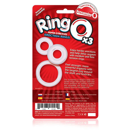 Screaming o Ringo’s X3 (clear) - Save 20% - o Ringo’s X3 (clear) - Fast Shipping - Sale United Kingdom Stoke-on-trent