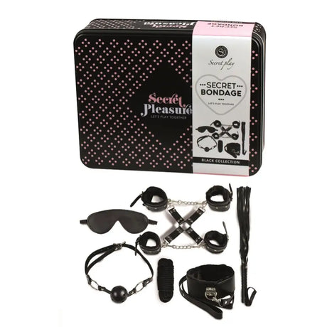 Secret Bondage Kit Black Collection - Save 25% - Fast Shipping - Sale United Kingdom Stoke-on-trent