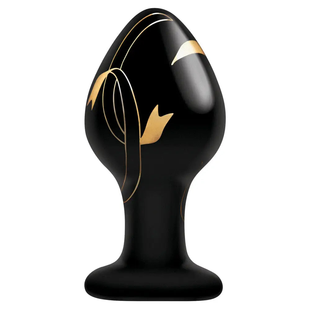 Secret Kisses 3.5 Inch Glass Butt Plug - Save 25% - Fast Shipping - Anal Dildos United Kingdom Stoke-on-trent