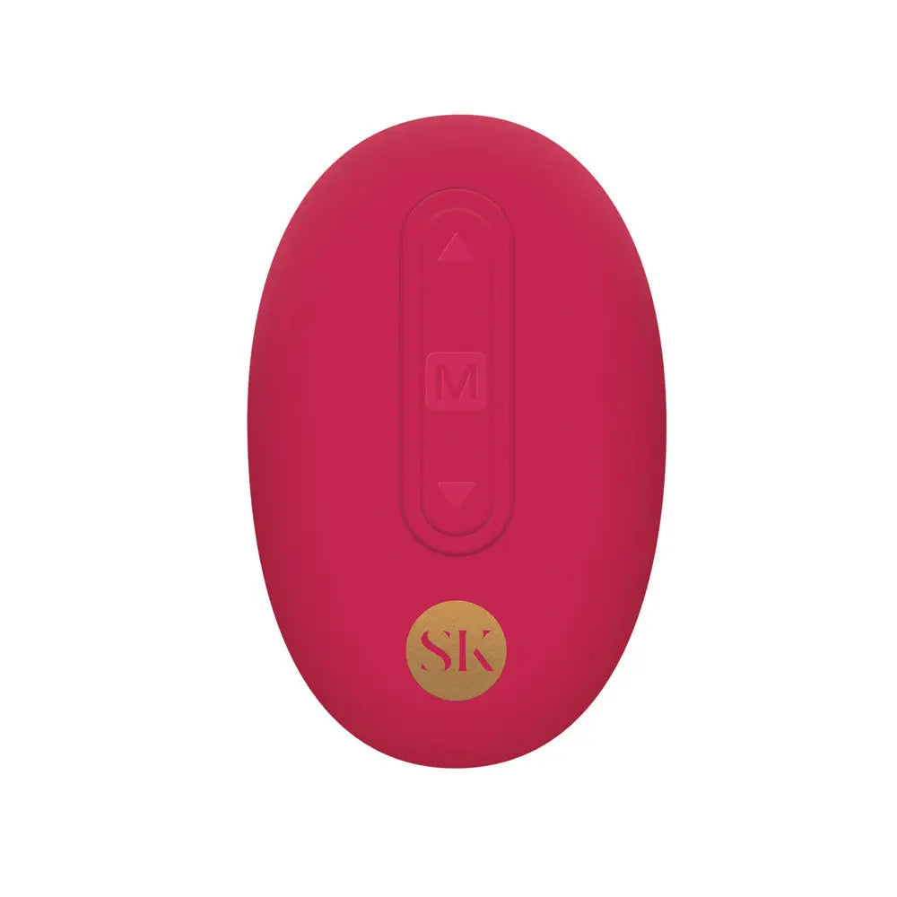 Secret Kisses Remote Thrusting Rosebud Butt Plug - Save 30% - Fast Shipping - Anal Vibrators United Kingdom Stoke-on-trent