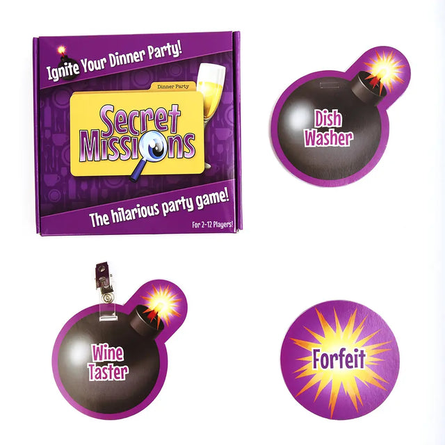 Secret Missions - Dinner Party - Save 30% - Fast Shipping - Sale United Kingdom Stoke-on-trent