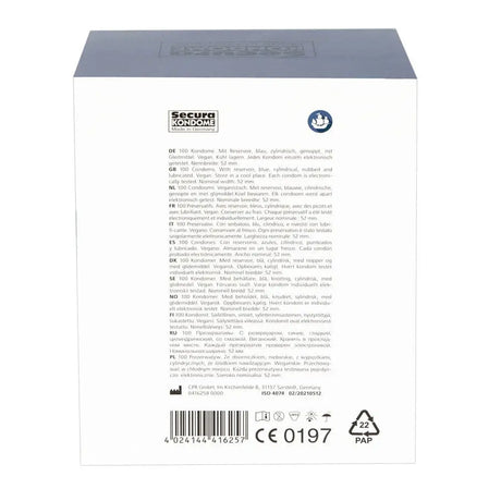 Secura Kondome Blue Pearl X100 Condoms - Save 15% - X100 - Fast Shipping - Sale United Kingdom Stoke-on-trent