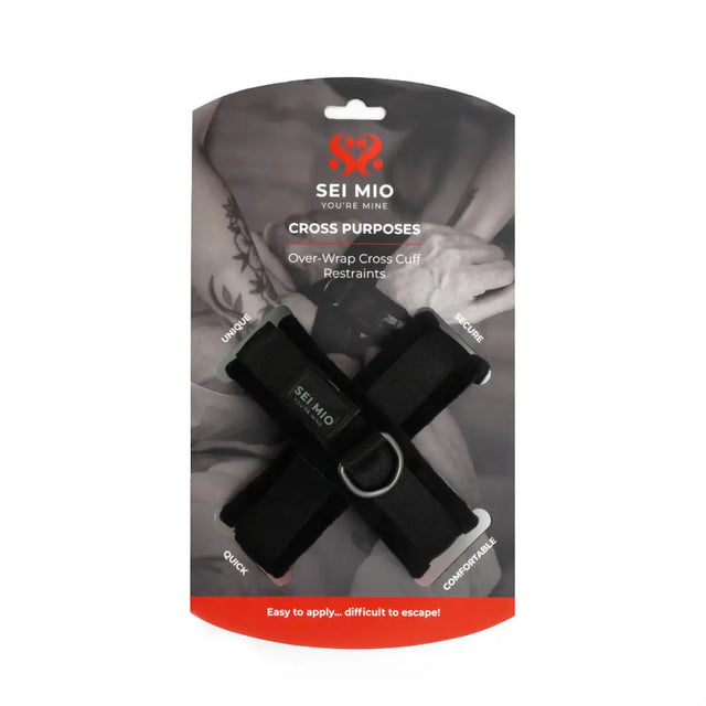 Sei Mio - Cross Purposes - Over-wrap Cuff Restraints - Save 15% - Sei Mio - Over-wrap - Fast - Sale United Kingdom Stoke-on-trent