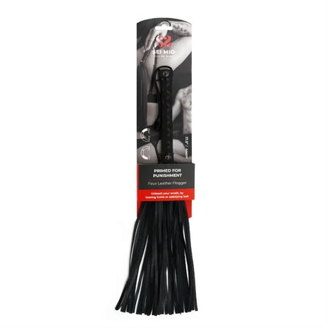 Sei Mio - Primed for Punishment - Faux Leather Flogger - Save 5% - Sei Mio - Fast Shipping - Sale United Kingdom Stoke-on-trent