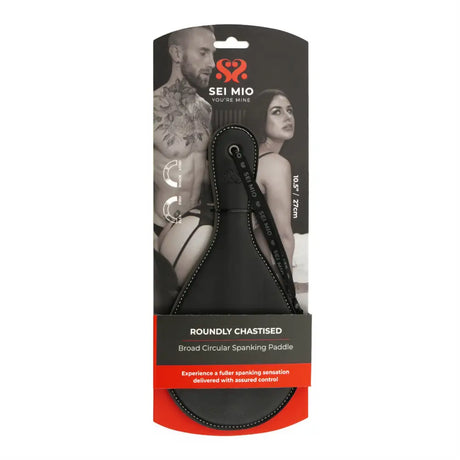 Sei Mio - Roundly Chastised - Broad Circular Spanking Paddle - Save 15% - Sei Mio - Fast - Sale United Kingdom Stoke-on-trent