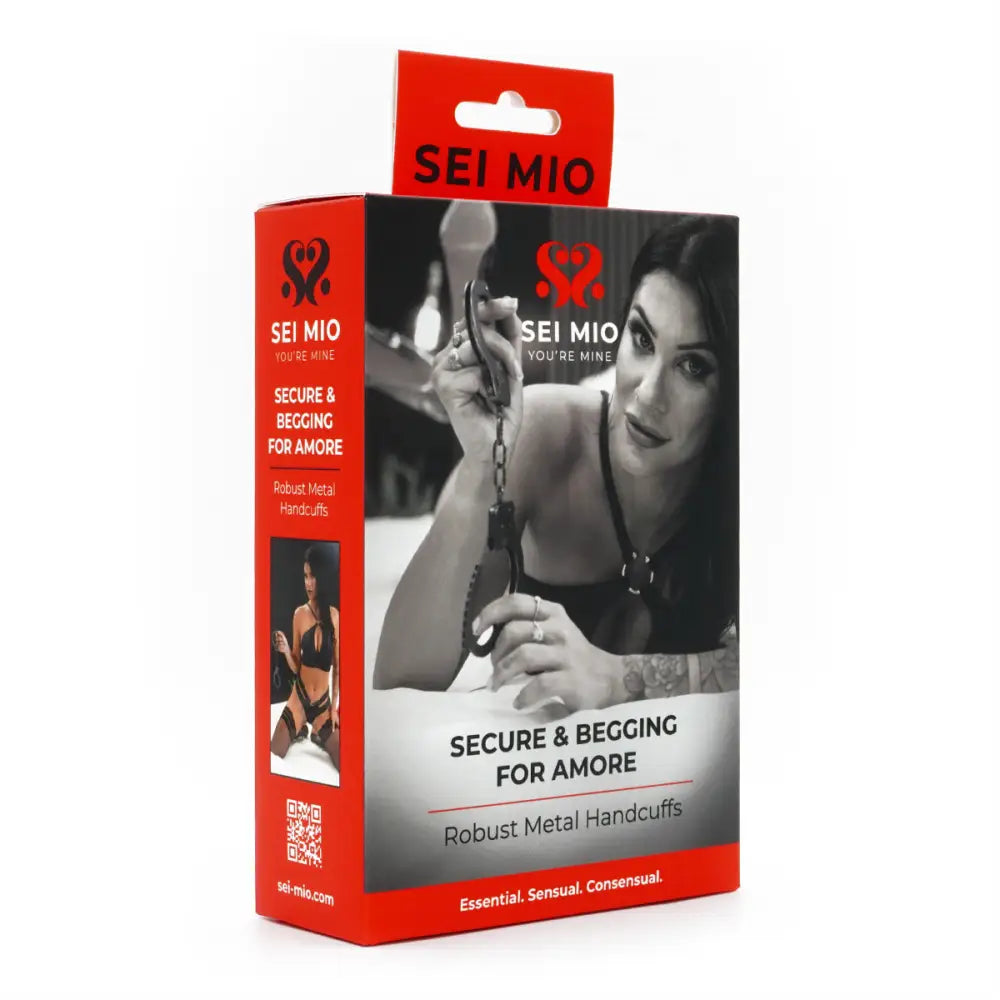 Sei Mio - Secure and Begging for Amore - Robust Metal Handcuffs - Save 5% - Sei Mio - Sale United Kingdom Stoke-on-trent