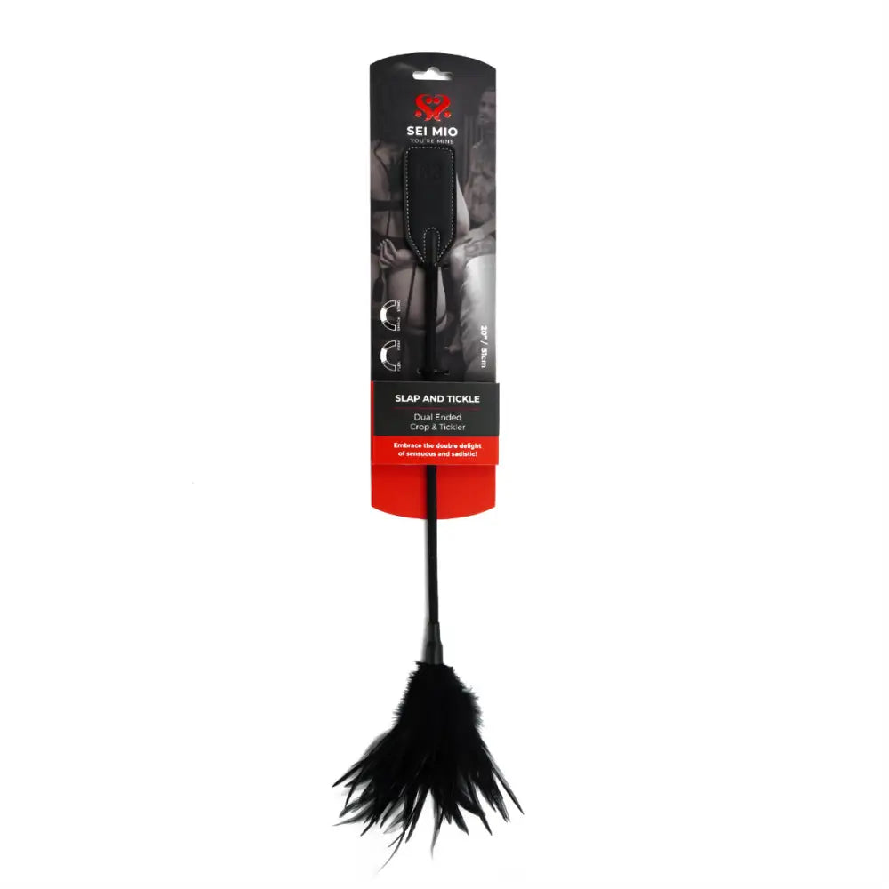 Sei Mio - Slap and Tickle - Dual Ended Crop Tickler - Save 5% - Sei Mio - Fast - Sale United Kingdom Stoke-on-trent