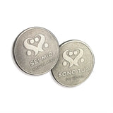 Sei Mio / Sono Tuo - Stainless Steel Coin - Save 20% - Sei Mio / Sono Tuo - Fast Shipping - Sale United Kingdom Stoke-on-trent