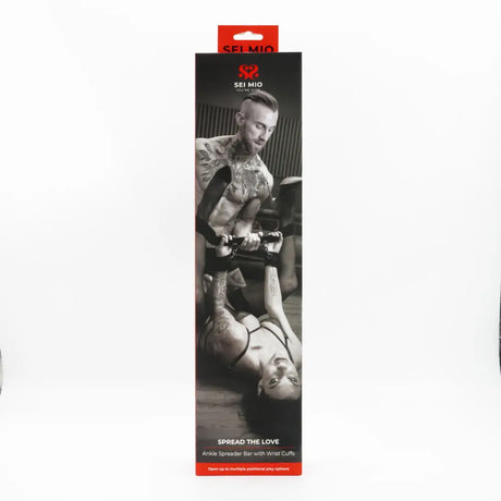 Sei Mio - Spread the Love - Ankle Spreader Bar with Wrist Cuffs - Save 25% - Sei Mio - Sale United Kingdom Stoke-on-trent