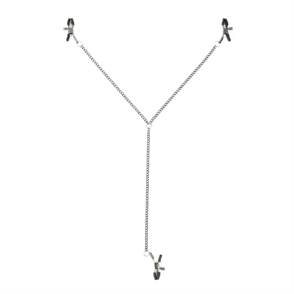 Sei Mio - Triple Tease - Adjustable Nipple and Clit Clamp Set - Save 15% - Sei Mio - Fast - Sale United Kingdom Stoke-on-trent