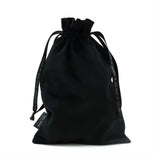 Sei Mio - Velvet Drawstring Bag - Black (300mm x 200mm) - Save 30% - Sei Mio - Fast - Sale United Kingdom Stoke-on-trent