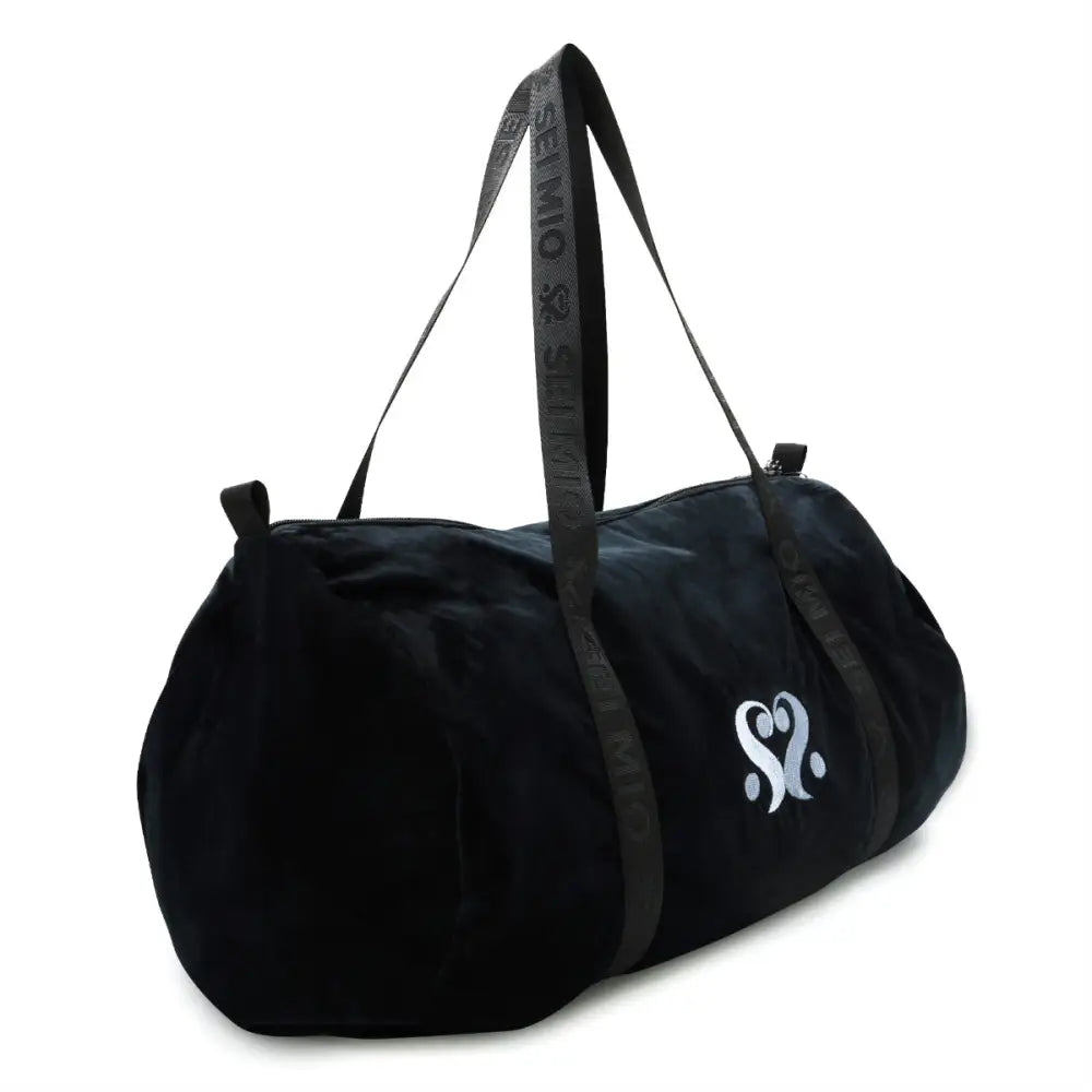 Sei Mio - Velvet Duffle Bag - Black - Save 25% - Sei Mio - Fast Shipping - Sale United Kingdom Stoke-on-trent